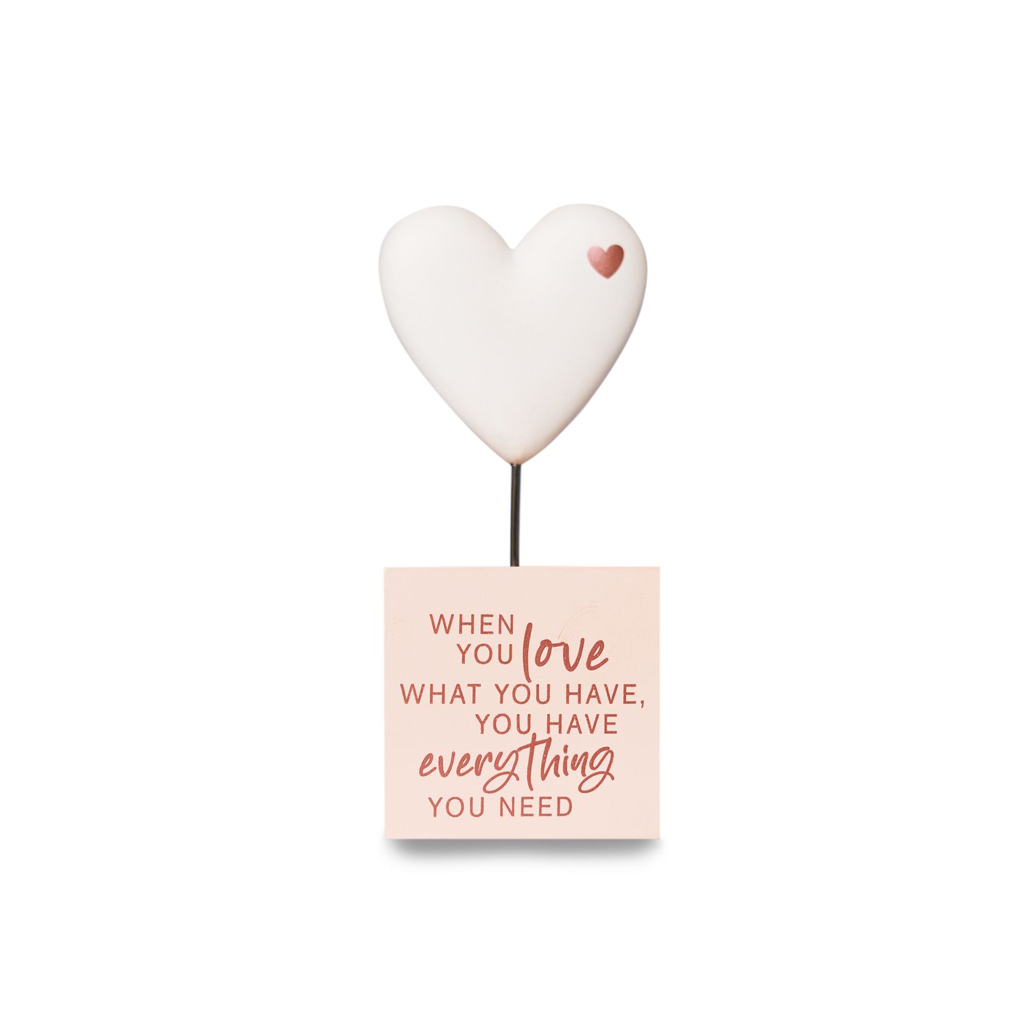 HOUSE OF SENTIMENTS Sentiment Figurine - Heart