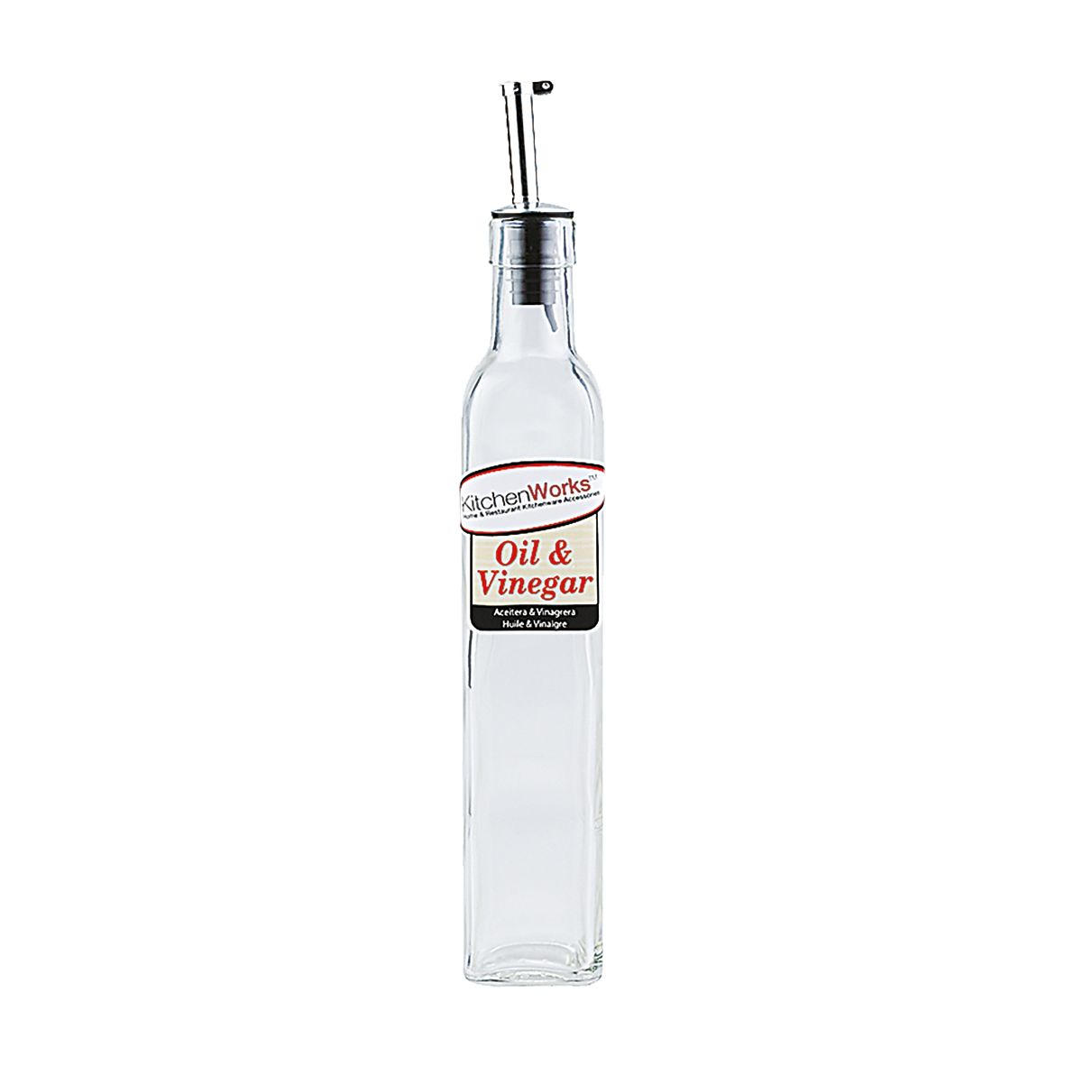 KITCHENWORKS Large Oil/Vinegar Bottle 500ml