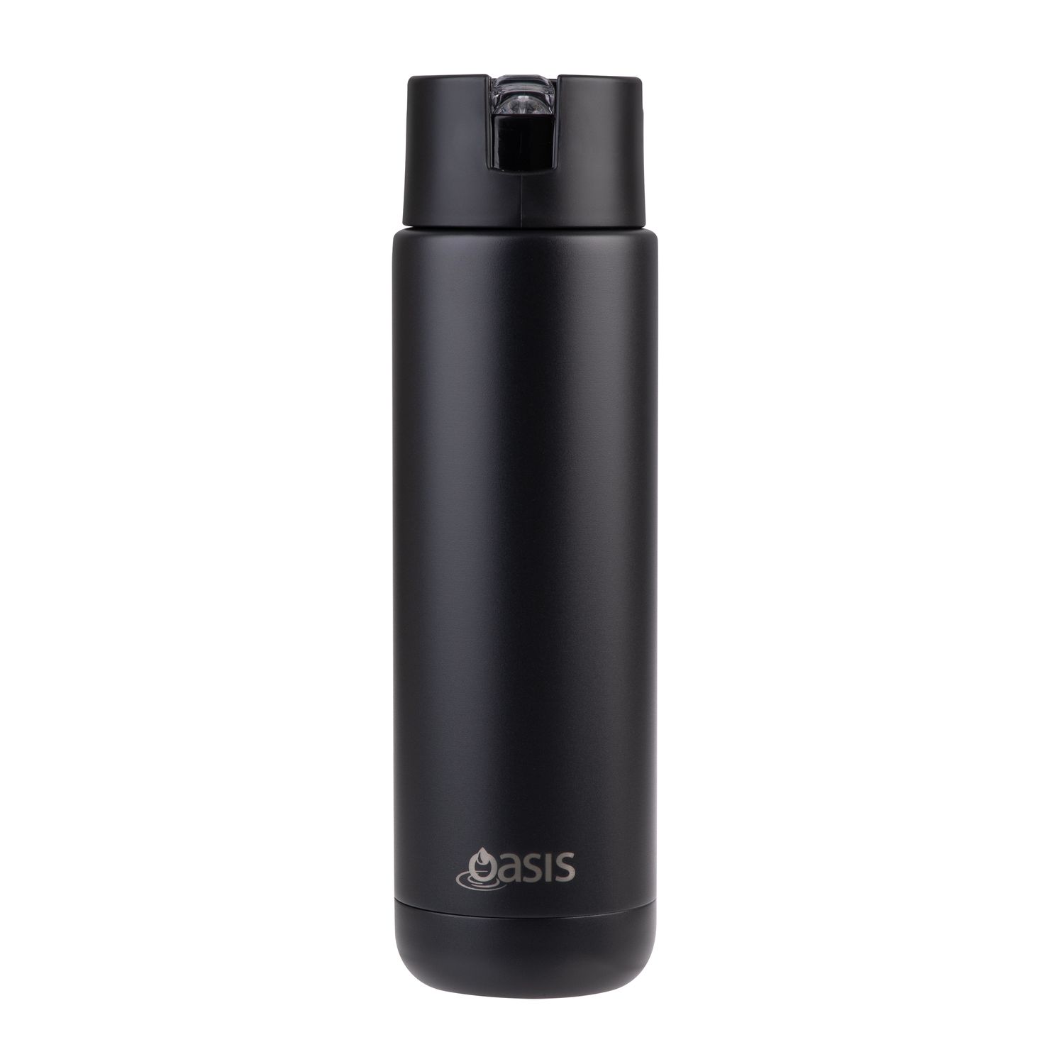 OASIS Ceramic Lined Stainless Steel Triple Wall Insulated Drink Bottle - 700ml - Black