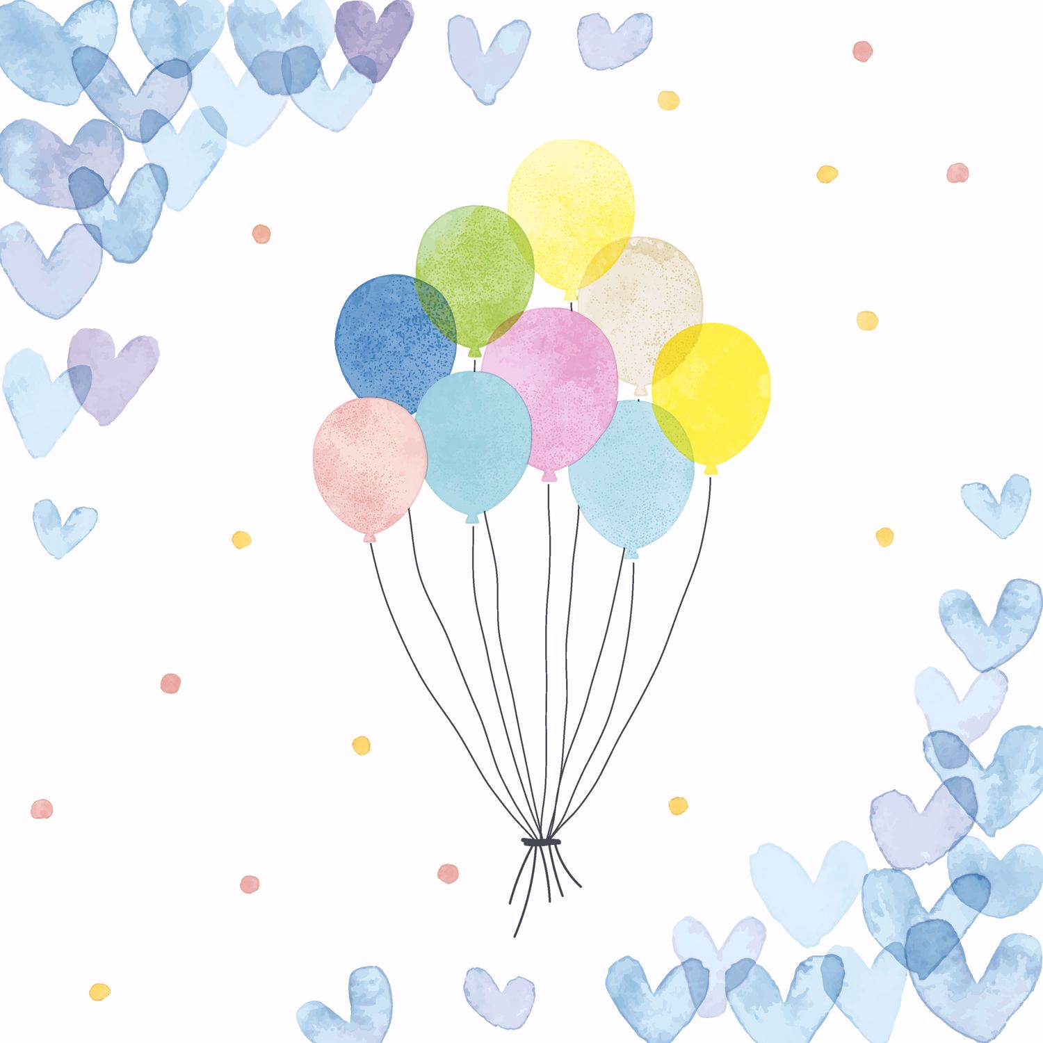 PAPER+DESIGN Hearts Balloons