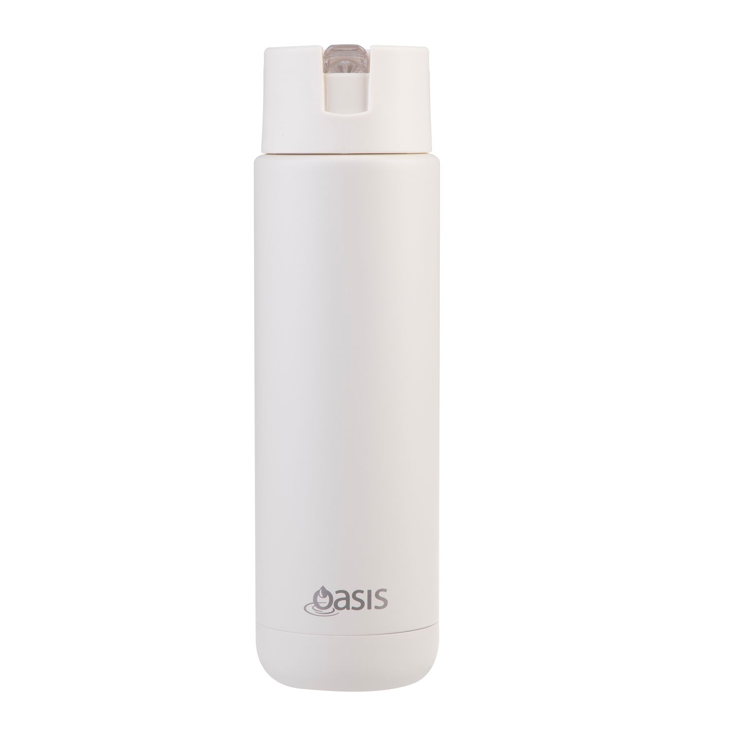 OASIS Ceramic Lined Stainless Steel Triple Wall Insulated Drink Bottle - 700ml - Alabaster