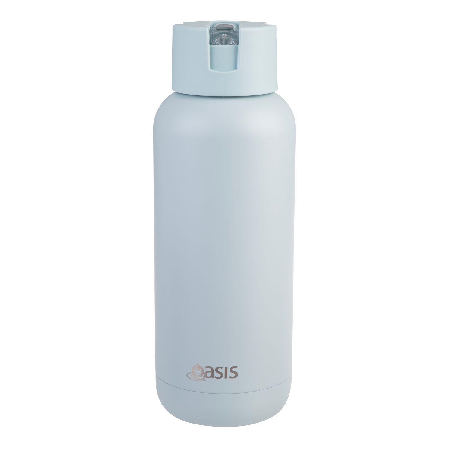 OASIS Ceramic Lined Stainless Steel Triple Wall Insulated Drink Bottle - 1Lt - Sea Mist