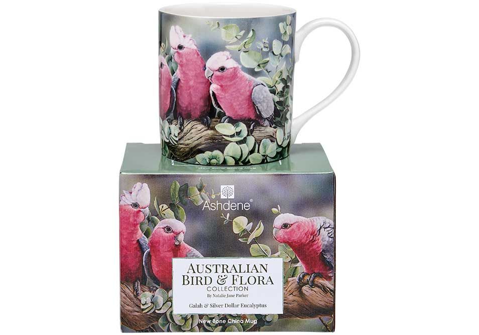 ASHDENE Aus Bird &amp; Flora City Mug - Galah City