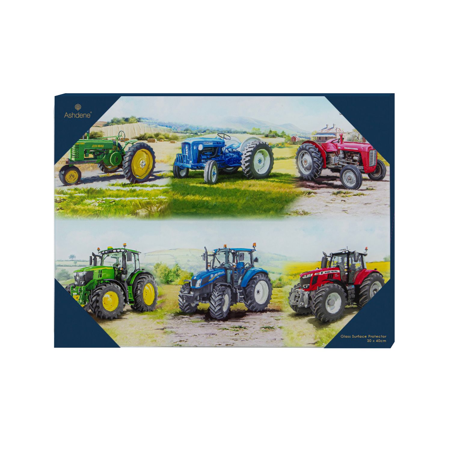 ASHDENE Tractors Then/Now Surface Protector
