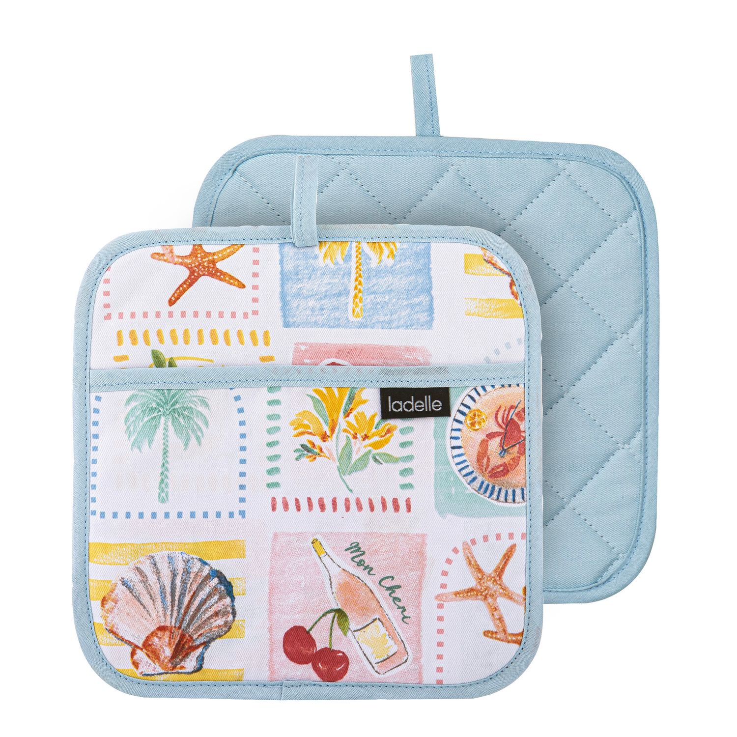 LADELLE Capri Pot Holder 2Pk