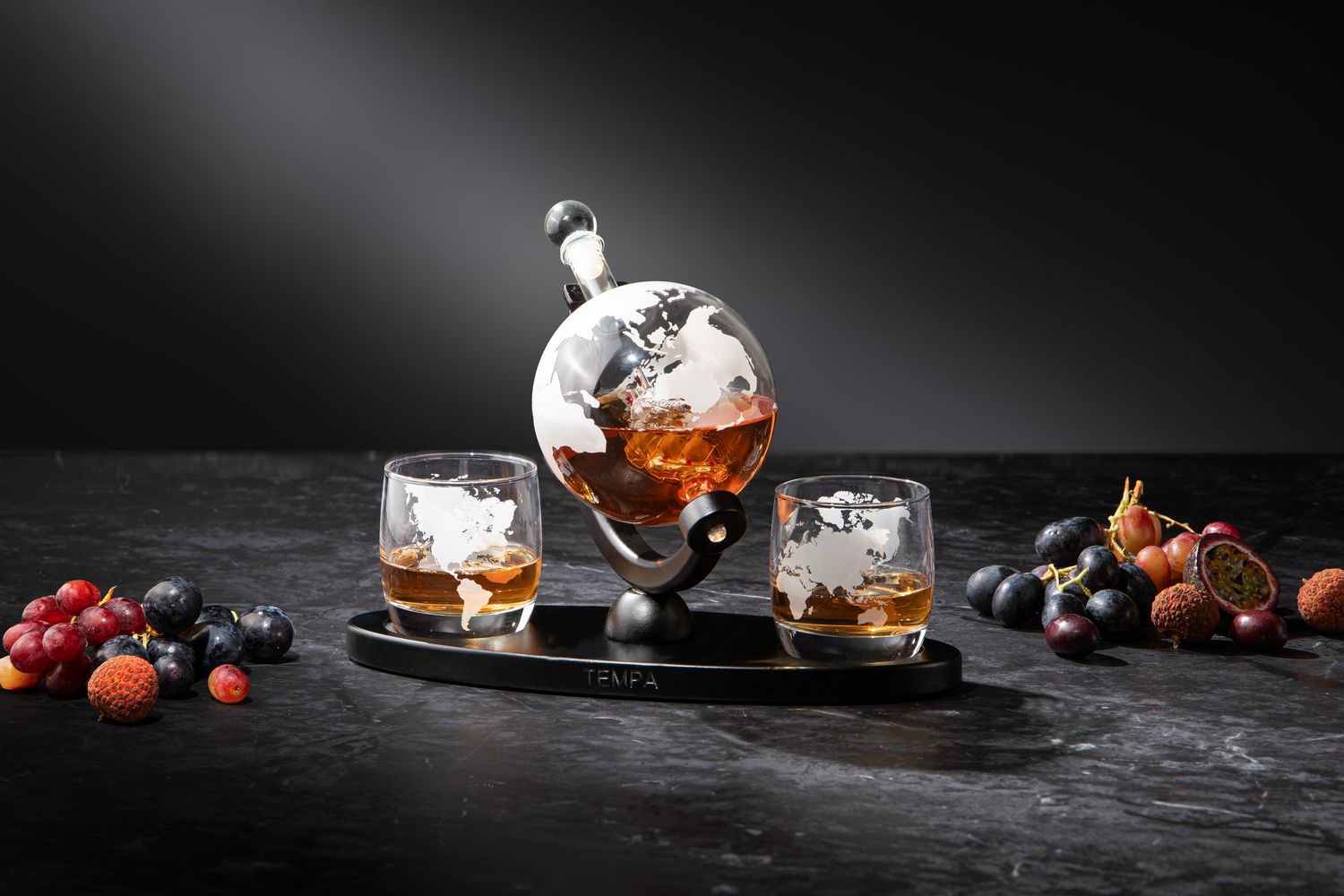 TEMPA Preston Whisky Set - Globe