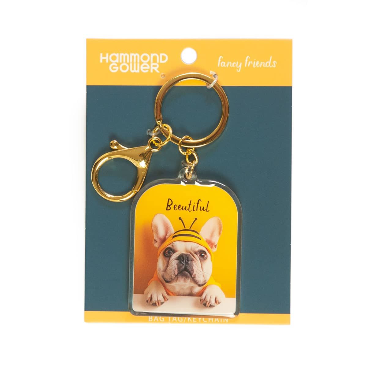 HAMMOND GOWER Keyring - Beeutiful