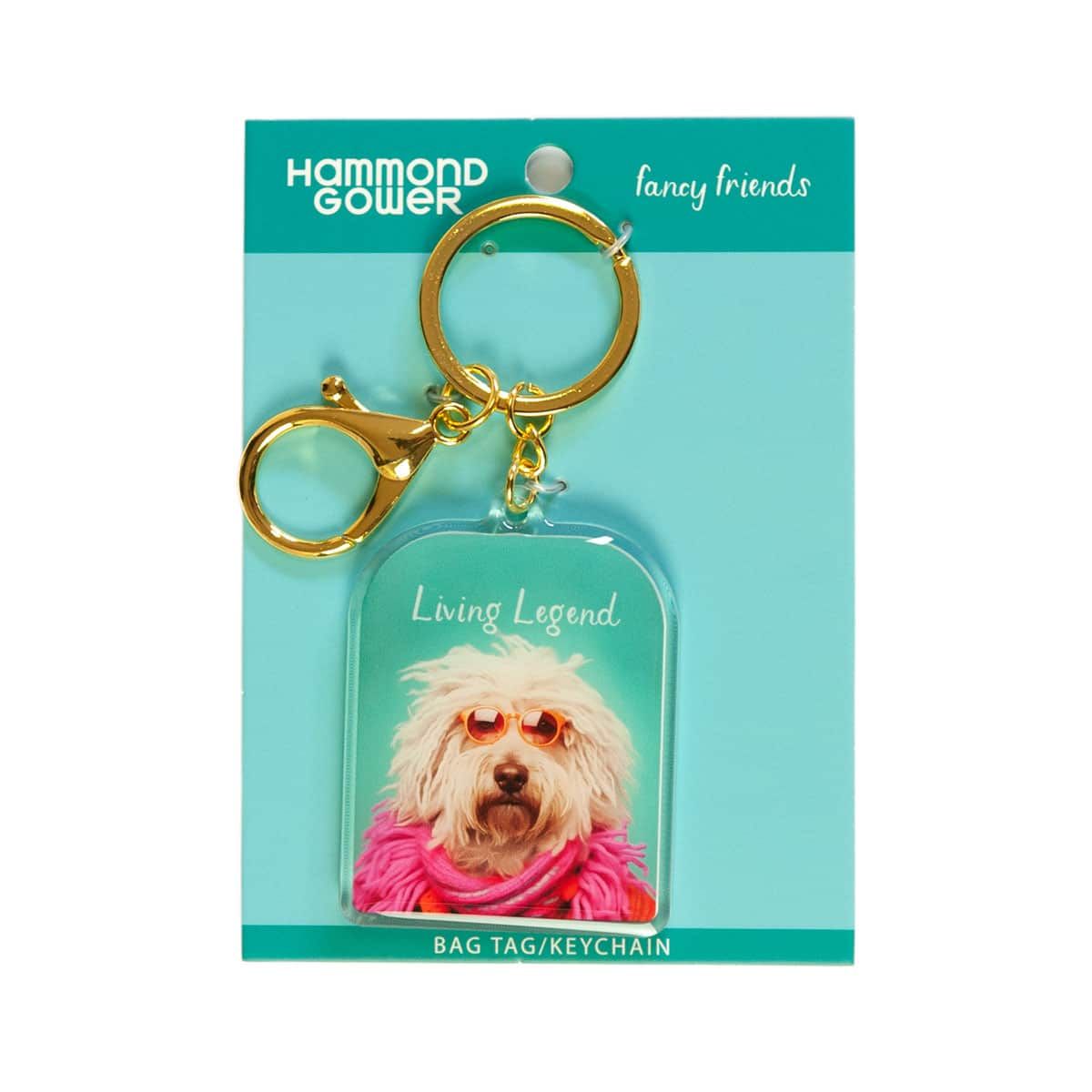 HAMMOND GOWER Keyring - Living Legend