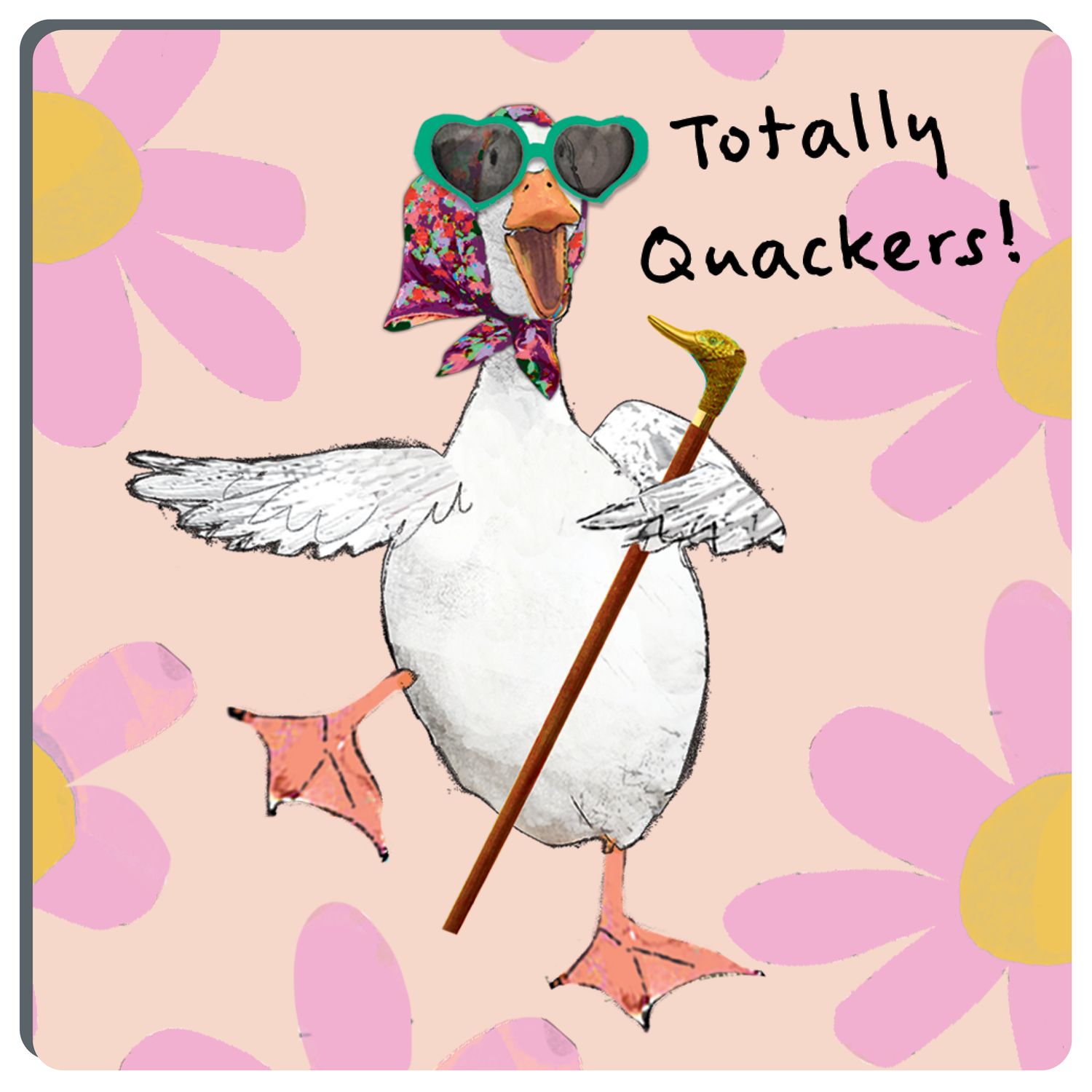 FANCY FARMHOUSE Magnet - Totally Quackers Magnet