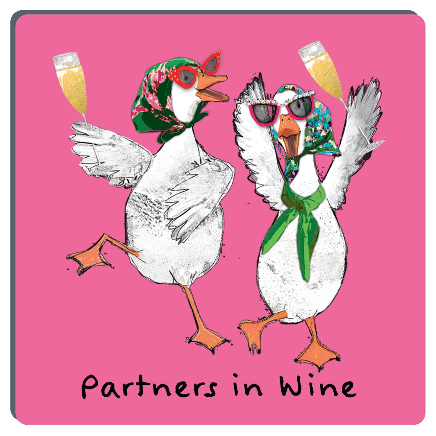 FANCY FARMHOUSE Magnet - Partners In Wine