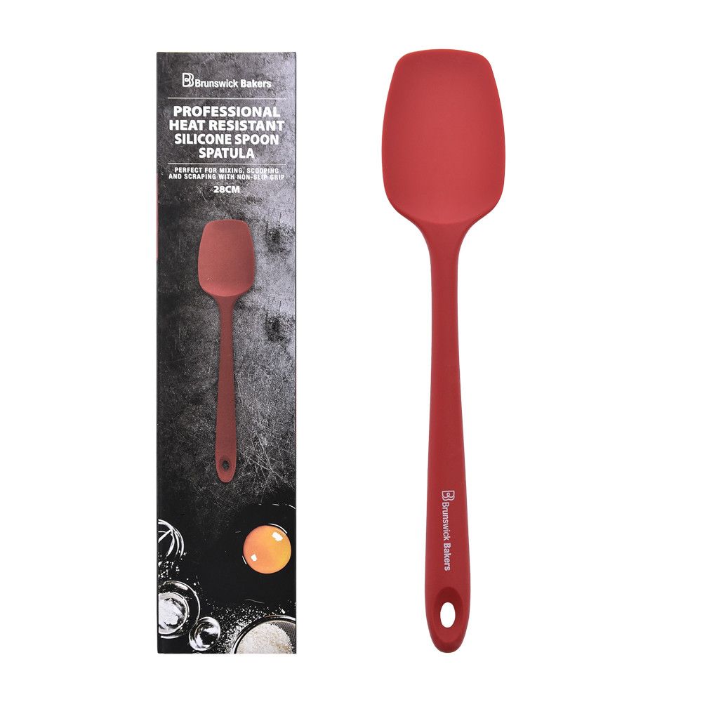 BRUNSWICK BAKERS 28cm Spoon Spatula - 28cm - Red