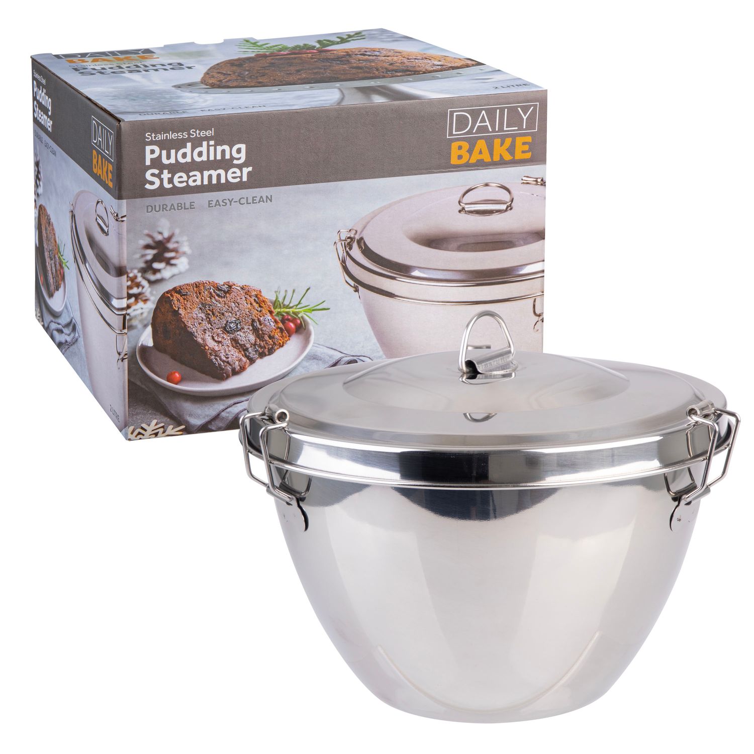 DAILY BAKE Pudding Steamer 2L