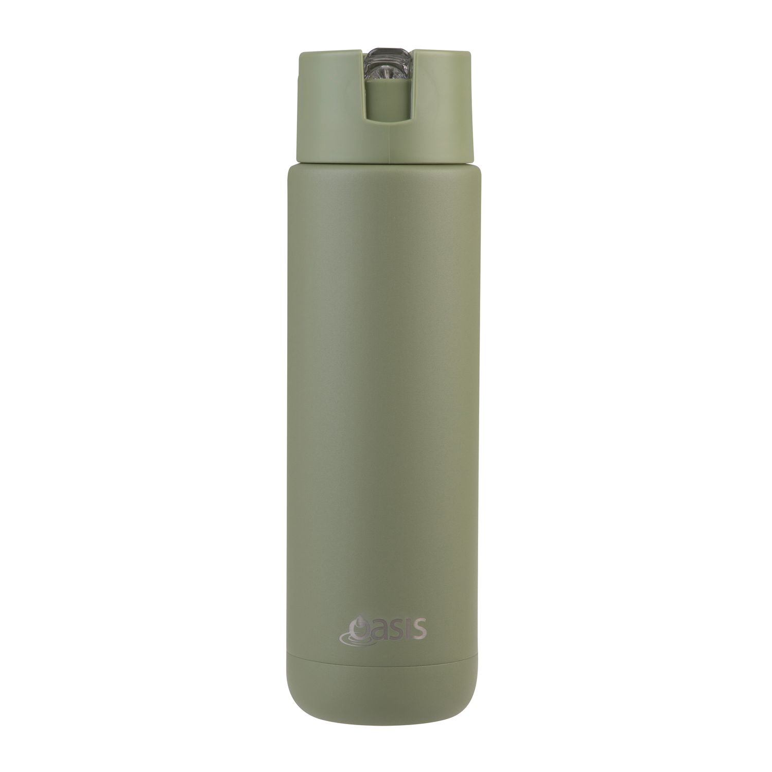 OASIS Ceramic Lined Stainless Steel Triple Wall Insulated Drink Bottle - 700ml - Olive Green