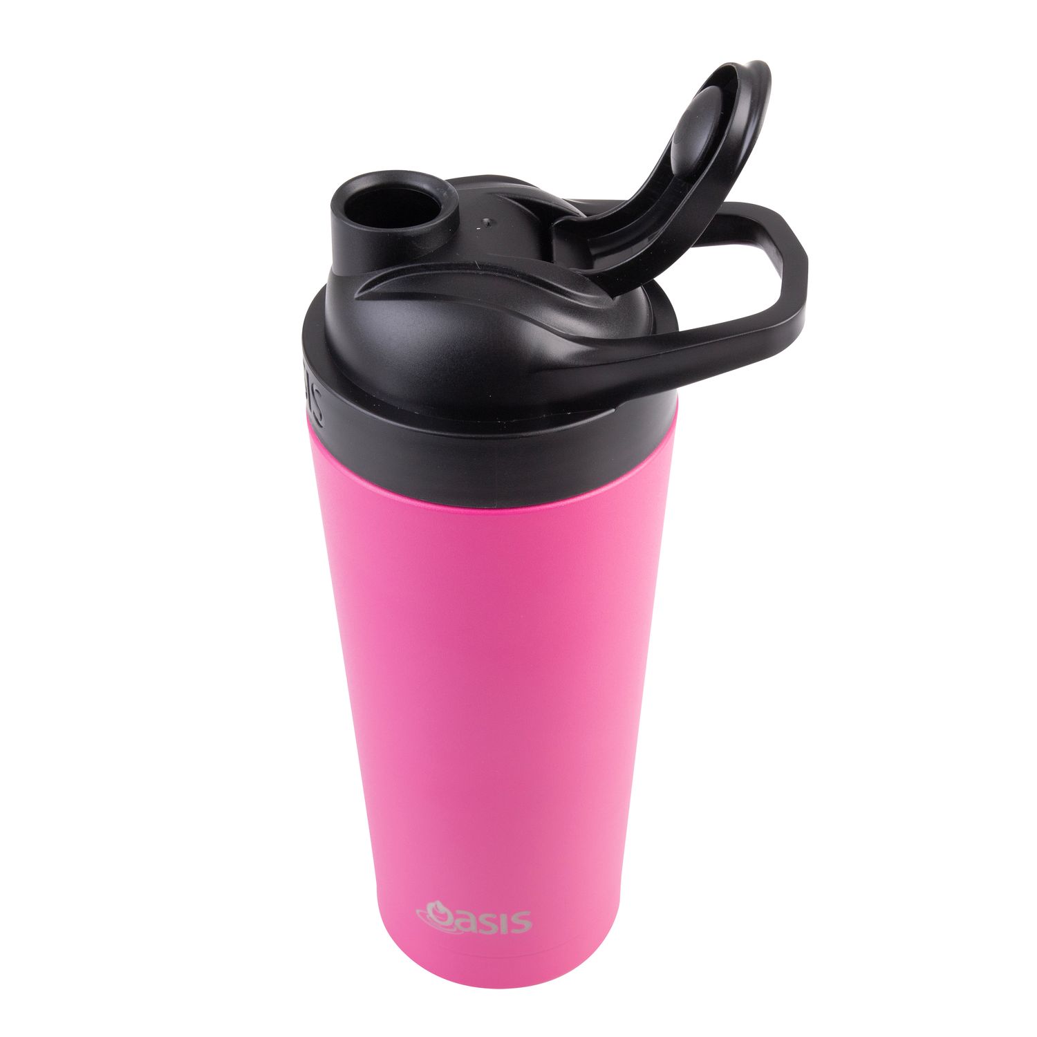OASIS Stainless Steel Double Wall Protein Shaker - Fuschia