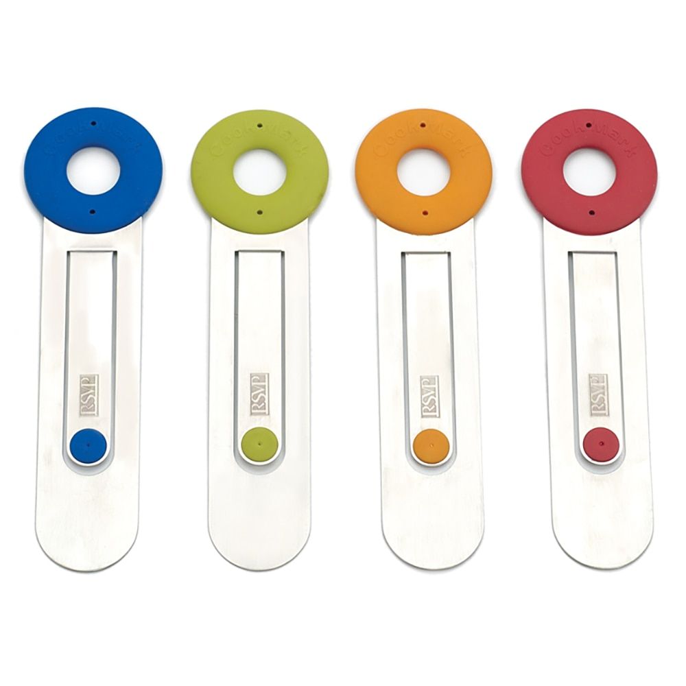 RSVP INTERNATIONAL Cookbook Markers S/4