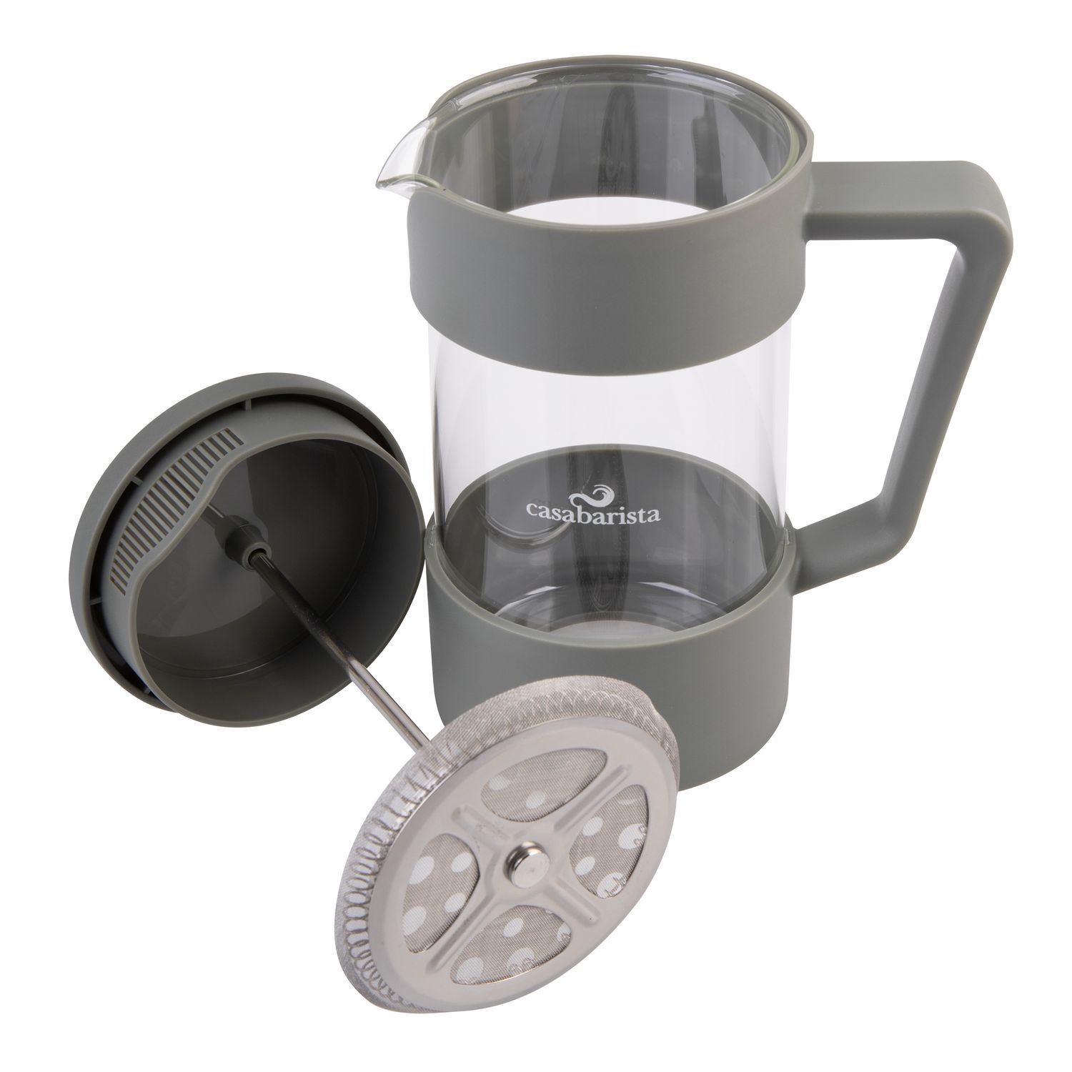 CASABARISTA Oslo Accent Coffee Plunger - Eucalyptus - 5 Cup/600ml