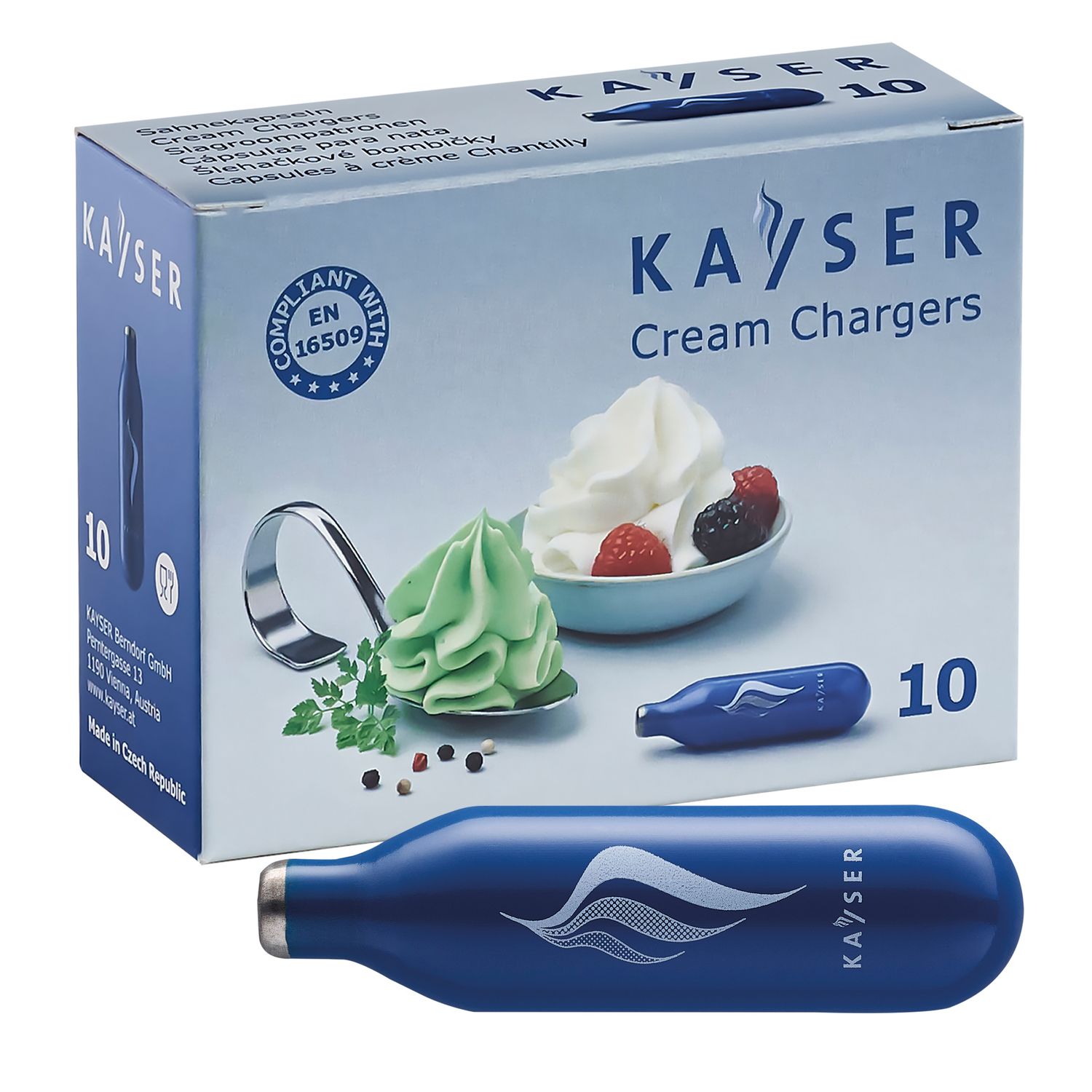 KAYSER Cream Charger Bulbs Box 10