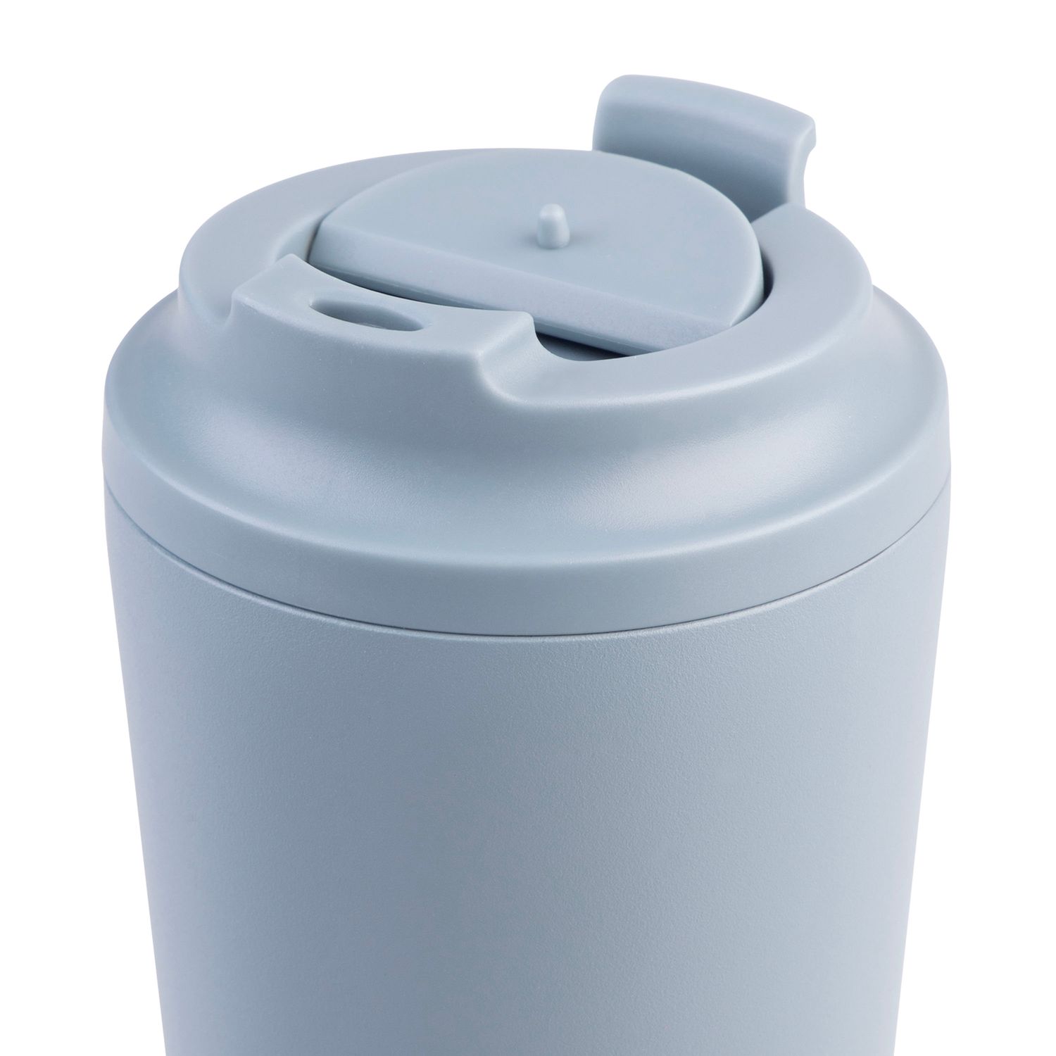 OASIS Ceramic Lined Stainless Steel D/Wall Ins. Coffee Cup - Hazy Blue