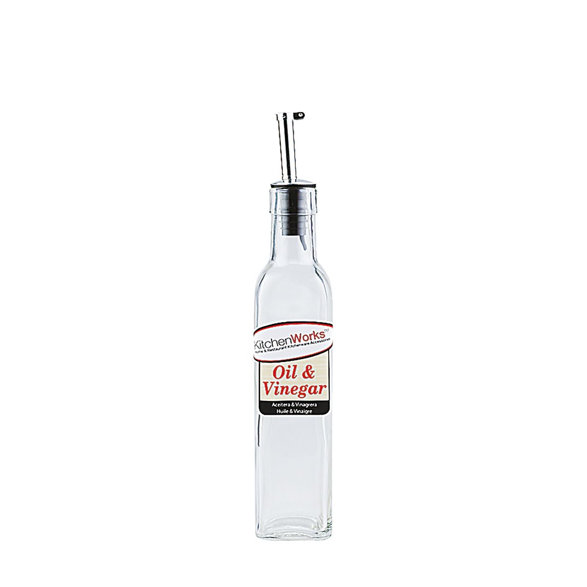 KITCHENWORKS Medium Oil/Vinegar Bottle 250ml