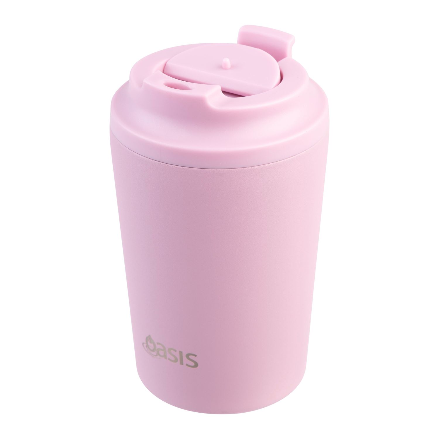 OASIS Ceramic Lined Stainless Steel D/Wall Ins. Coffee Cup - Blush