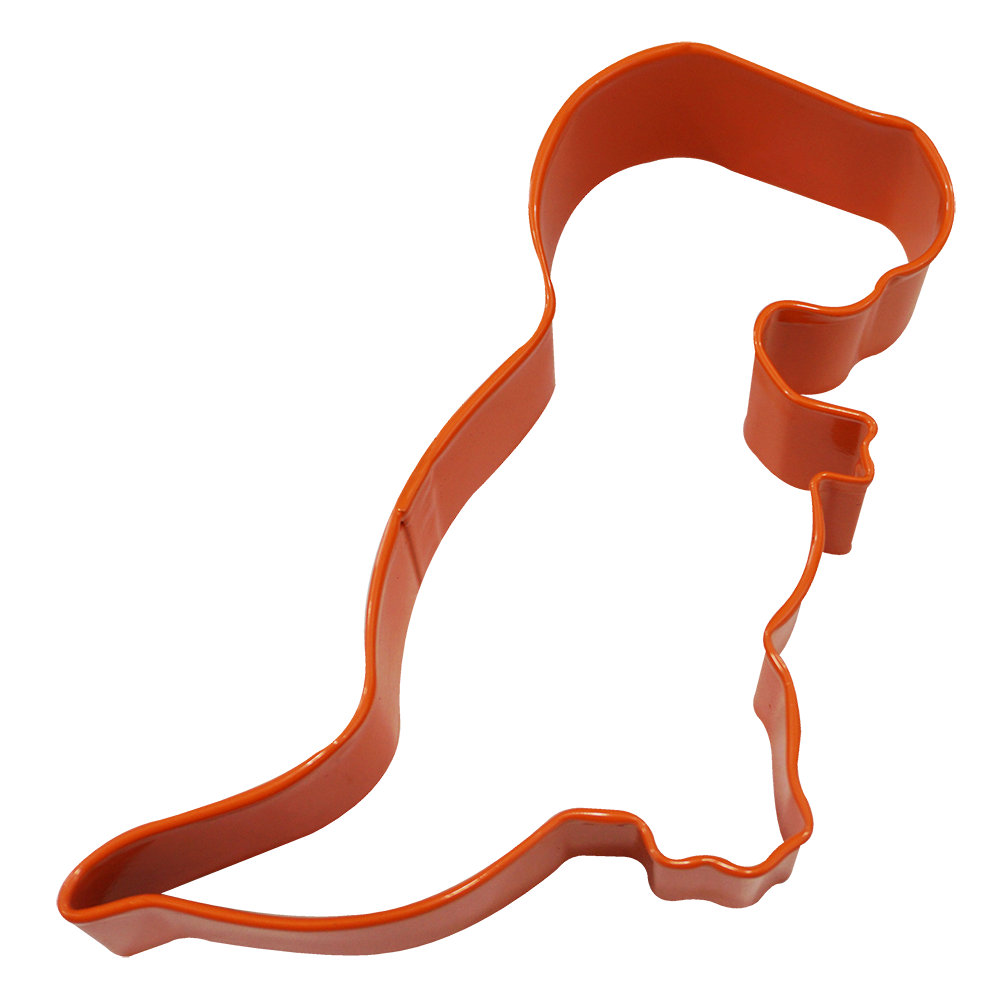 R&amp;M Cookie Cutters - T - Rex Baby - Orange 12cm