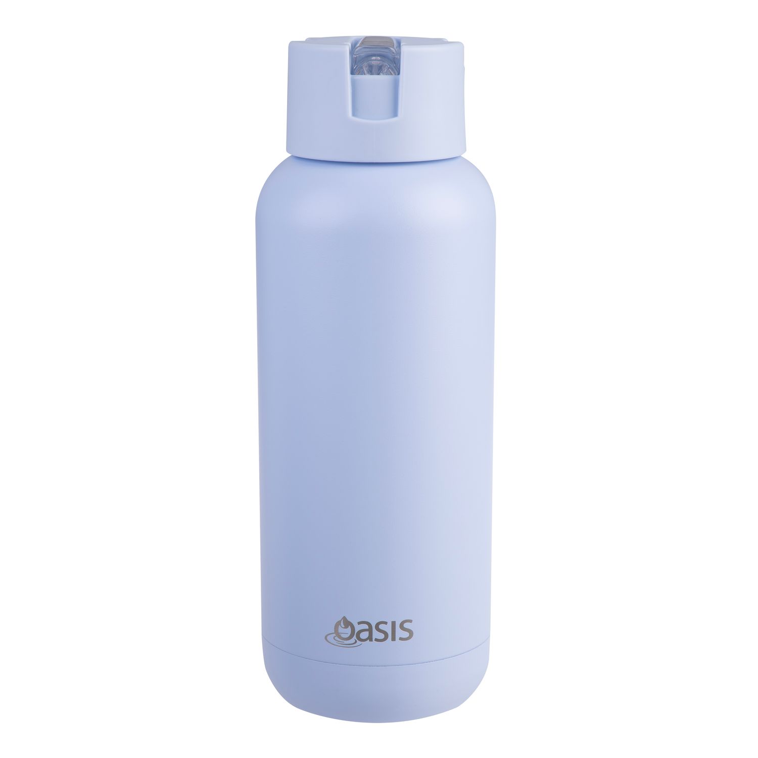 OASIS Ceramic Lined Stainless Steel Triple Wall Insulated Drink Bottle - 1Lt - Periwinkle