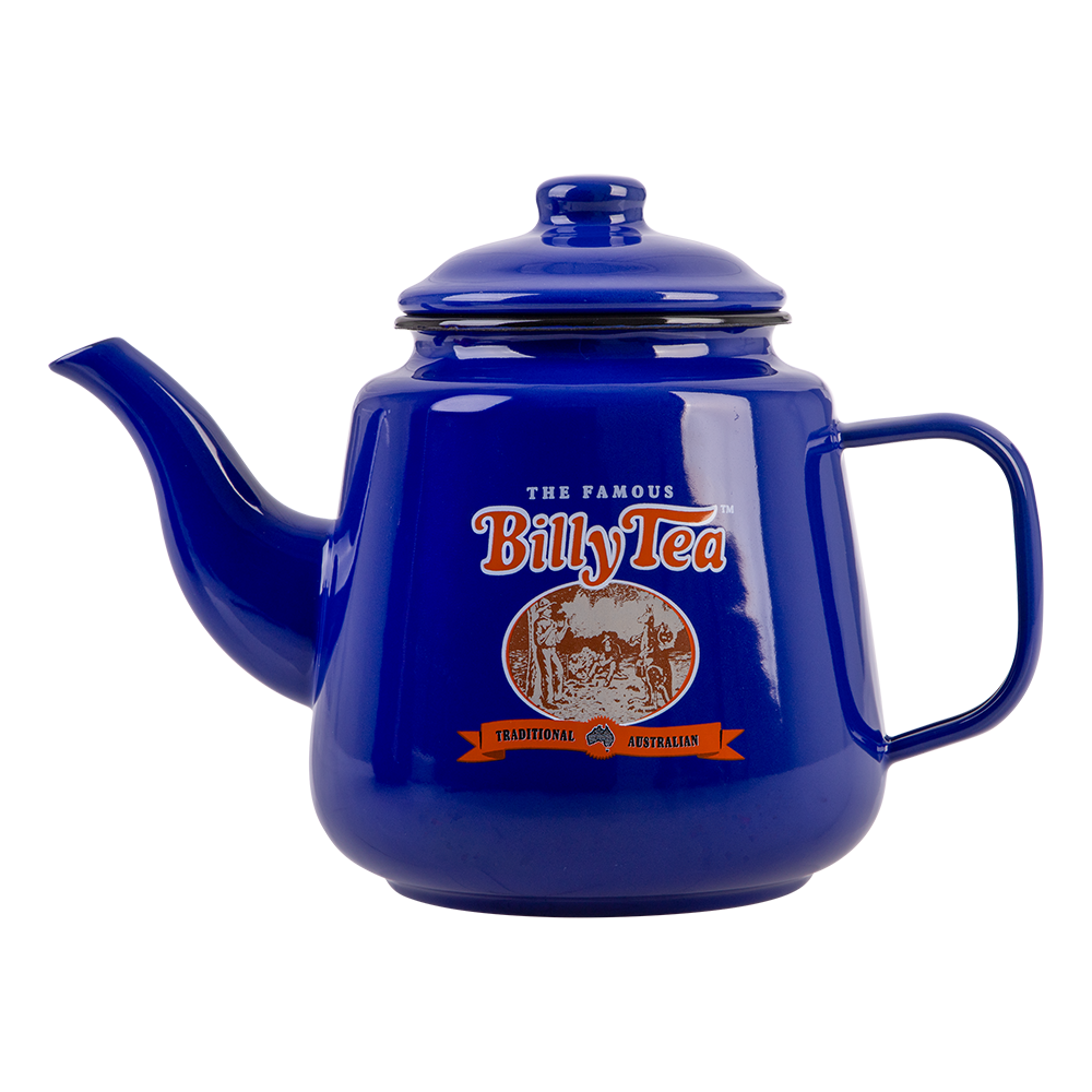 ROJO ENAMELWARE Rojo Imports - Enamel Teapot 1.4L - Billy - Blue