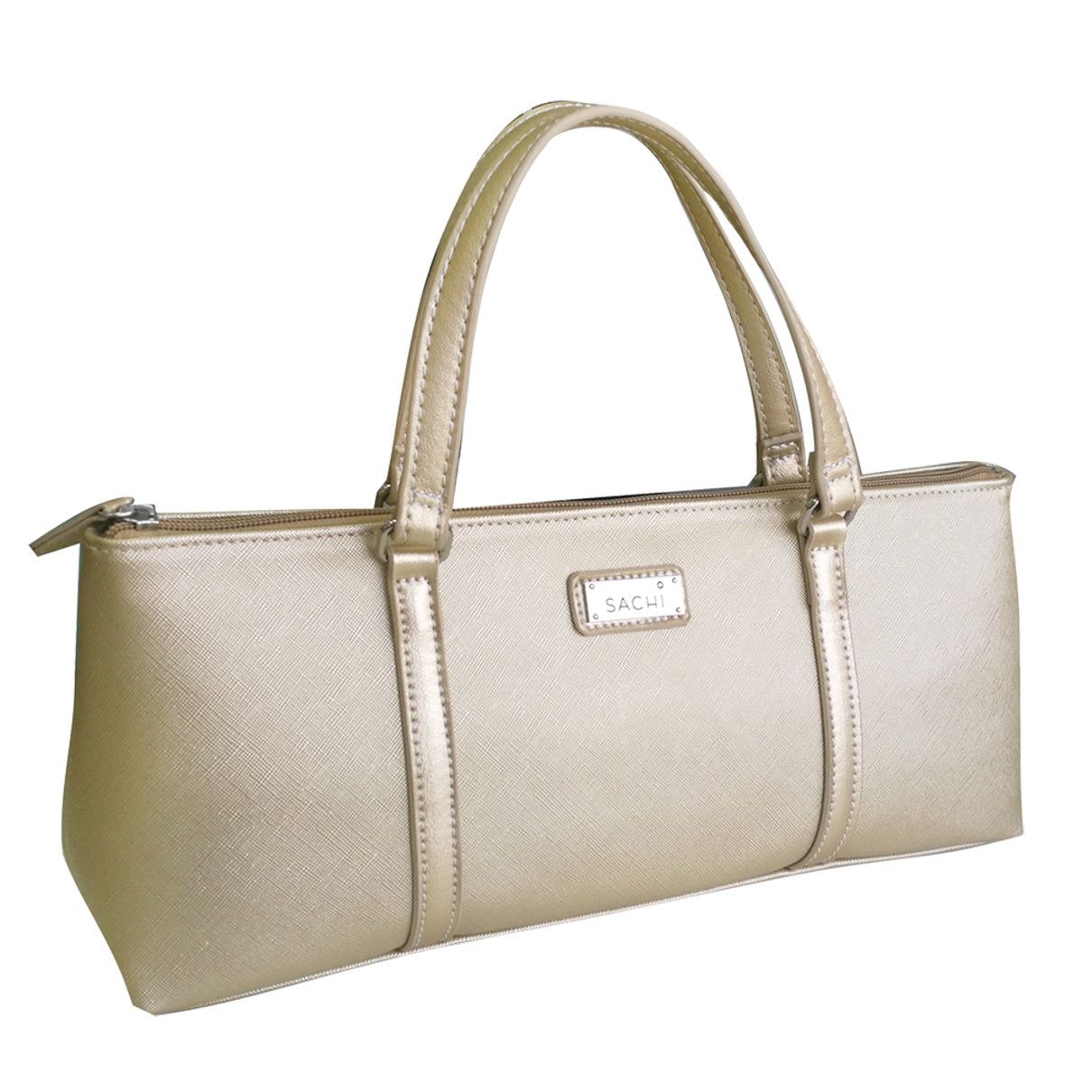 SACHI Insulated Wine Purse - Champagne Gold