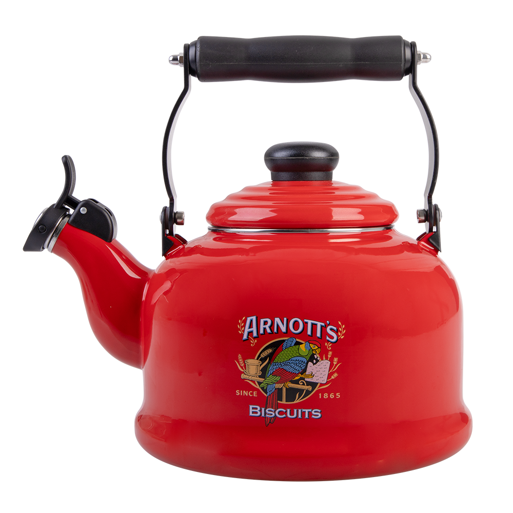 ROJO ENAMELWARE Rojo Imports - Enamel Kettle 2.1L - Arnotts - Red