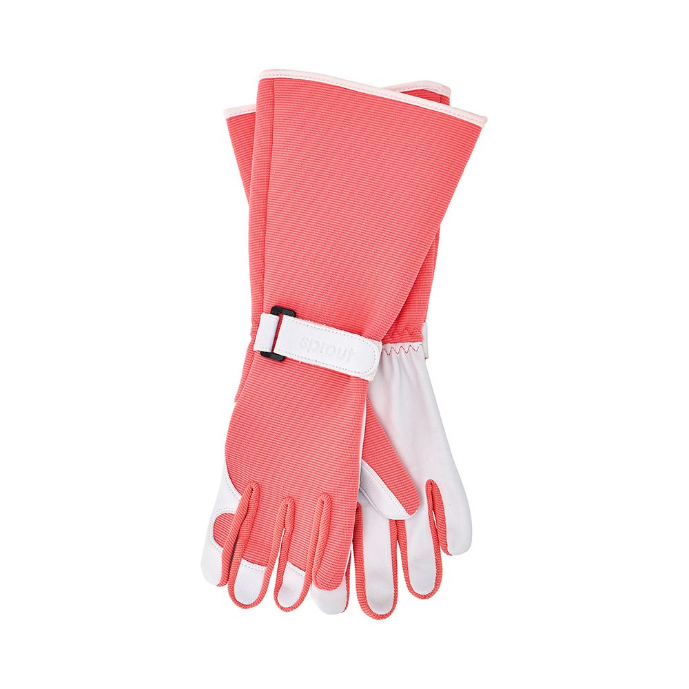 ANNABEL TRENDS Sprout Long Sleeve Gloves - Coral