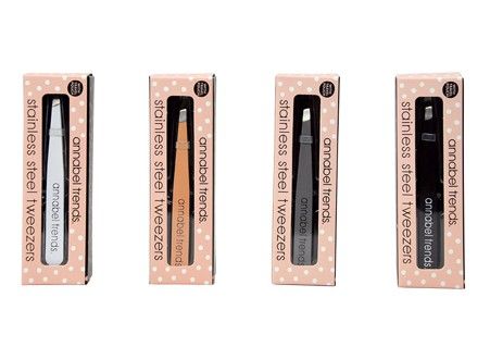 ANNABEL TRENDS Stainless Steel Tweezers - Assorted Colours