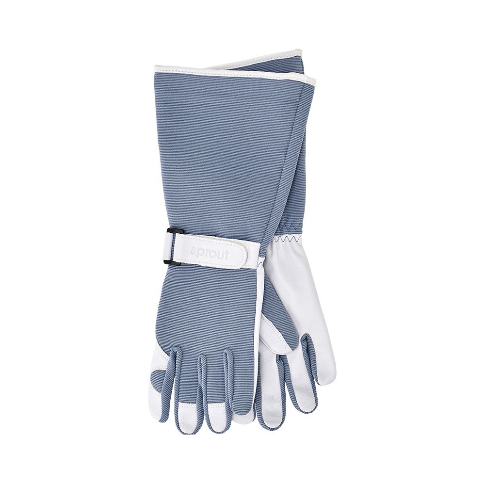 ANNABEL TRENDS Sprout Long Sleeve Gloves - Dusty Blue - DISC
