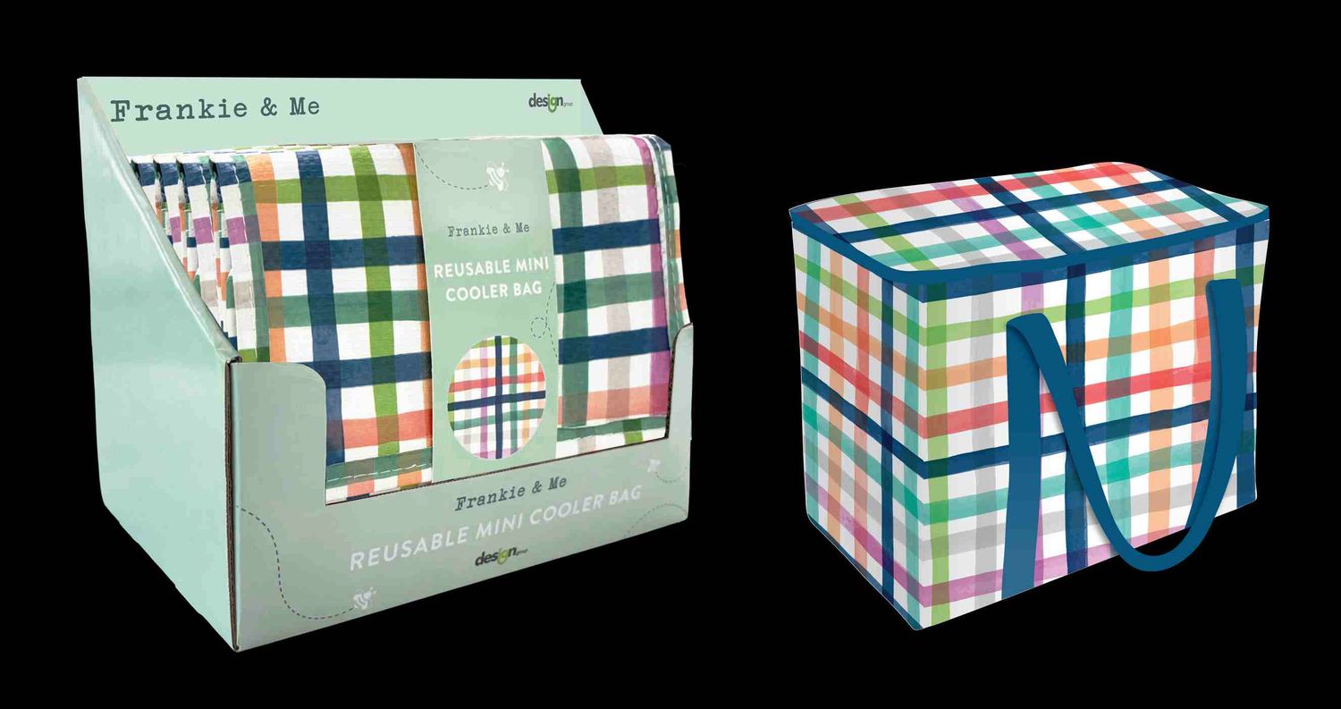 FRANKIE &amp; ME Mini Cooler Bag - Gingham