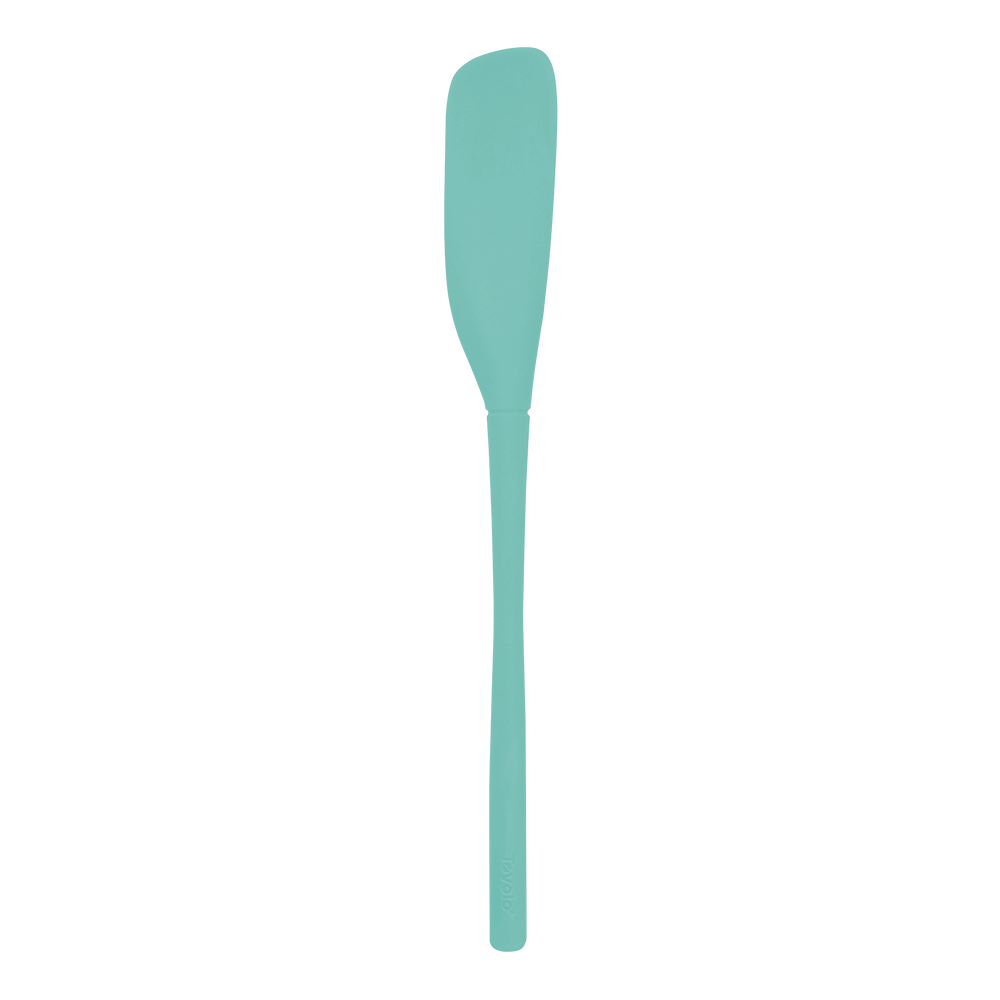 TOVOLO Flex - Core All Silicone Jar Scraper - Light Aqua