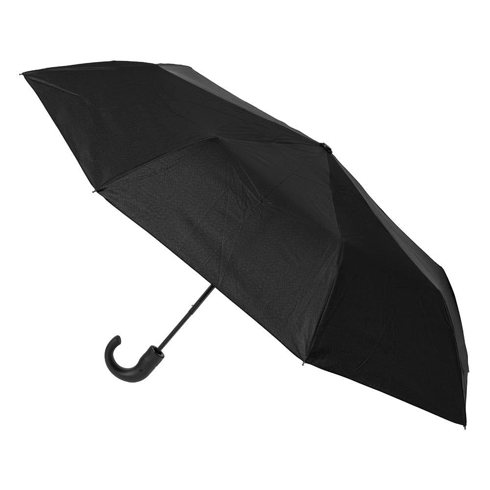 CLIFTON UMBRELLAS Bobbie J Auto Hook Black
