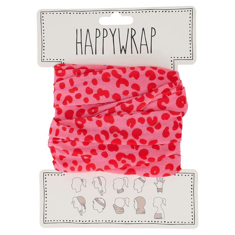 ANNABEL TRENDS Happywrap - Cheetah Spot Pink