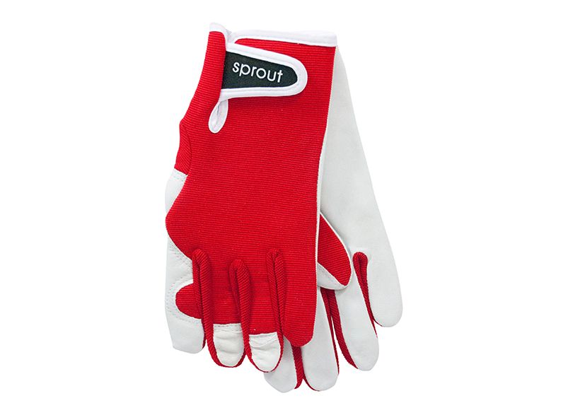 ANNABEL TRENDS Sprout Goatskin Gloves - Red