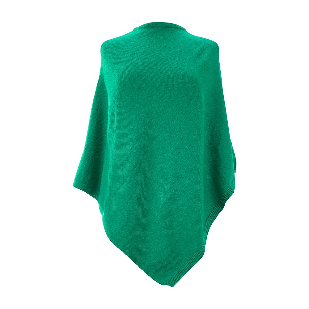 ANNABEL TRENDS Knit Poncho - Green