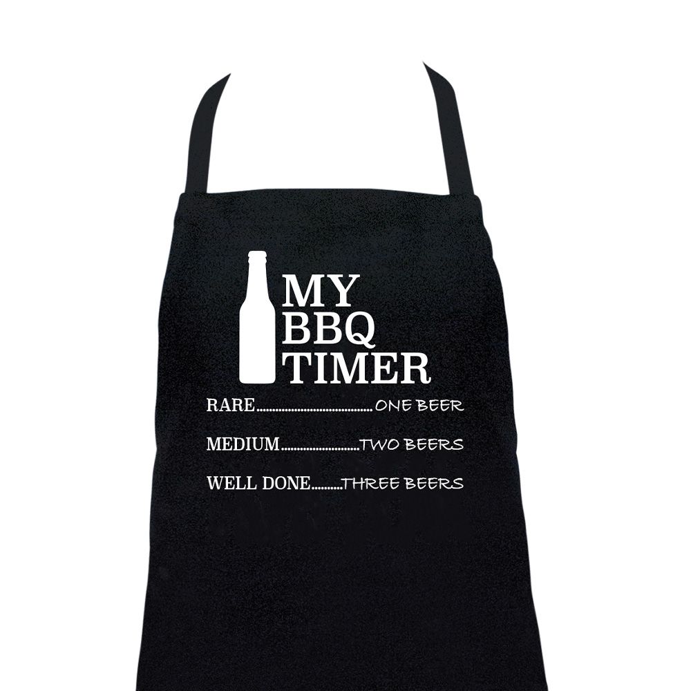 ANNABEL TRENDS Screen Print Apron - My BBQ Time