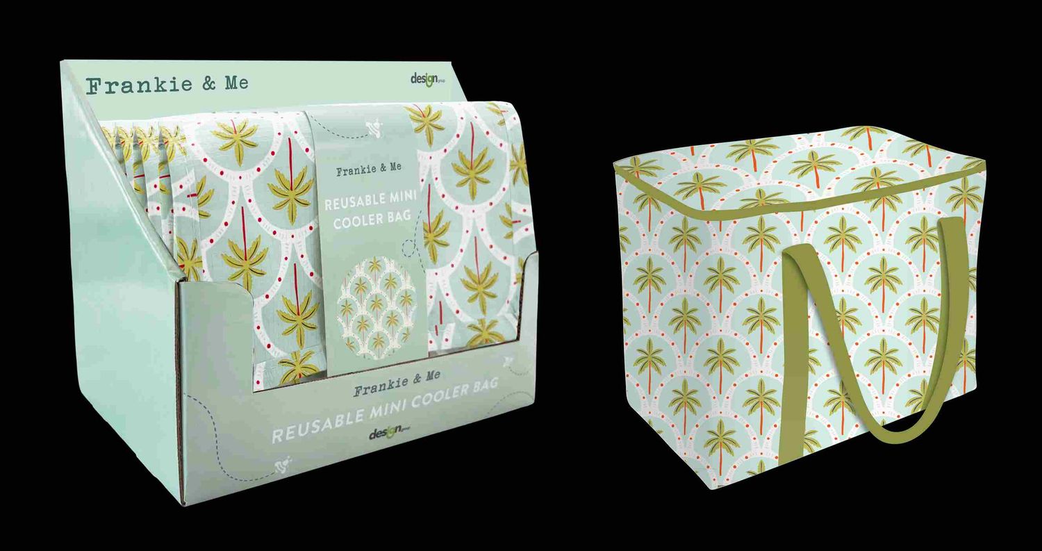 FRANKIE &amp; ME Mini Cooler Bag - Palm Tree