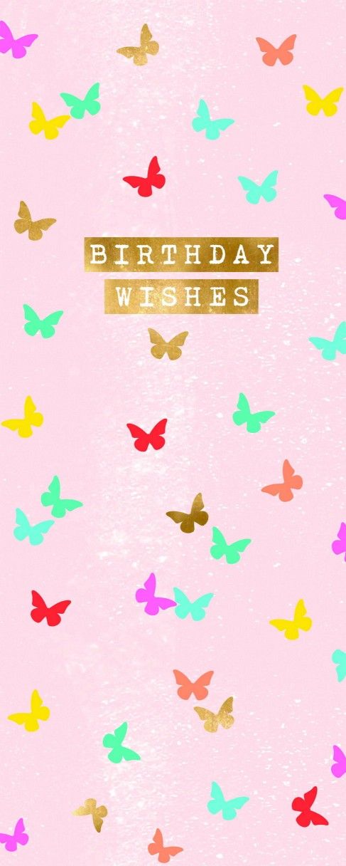 WORLD OF GREETINGS Everyday Birthday Female General - Butterflies