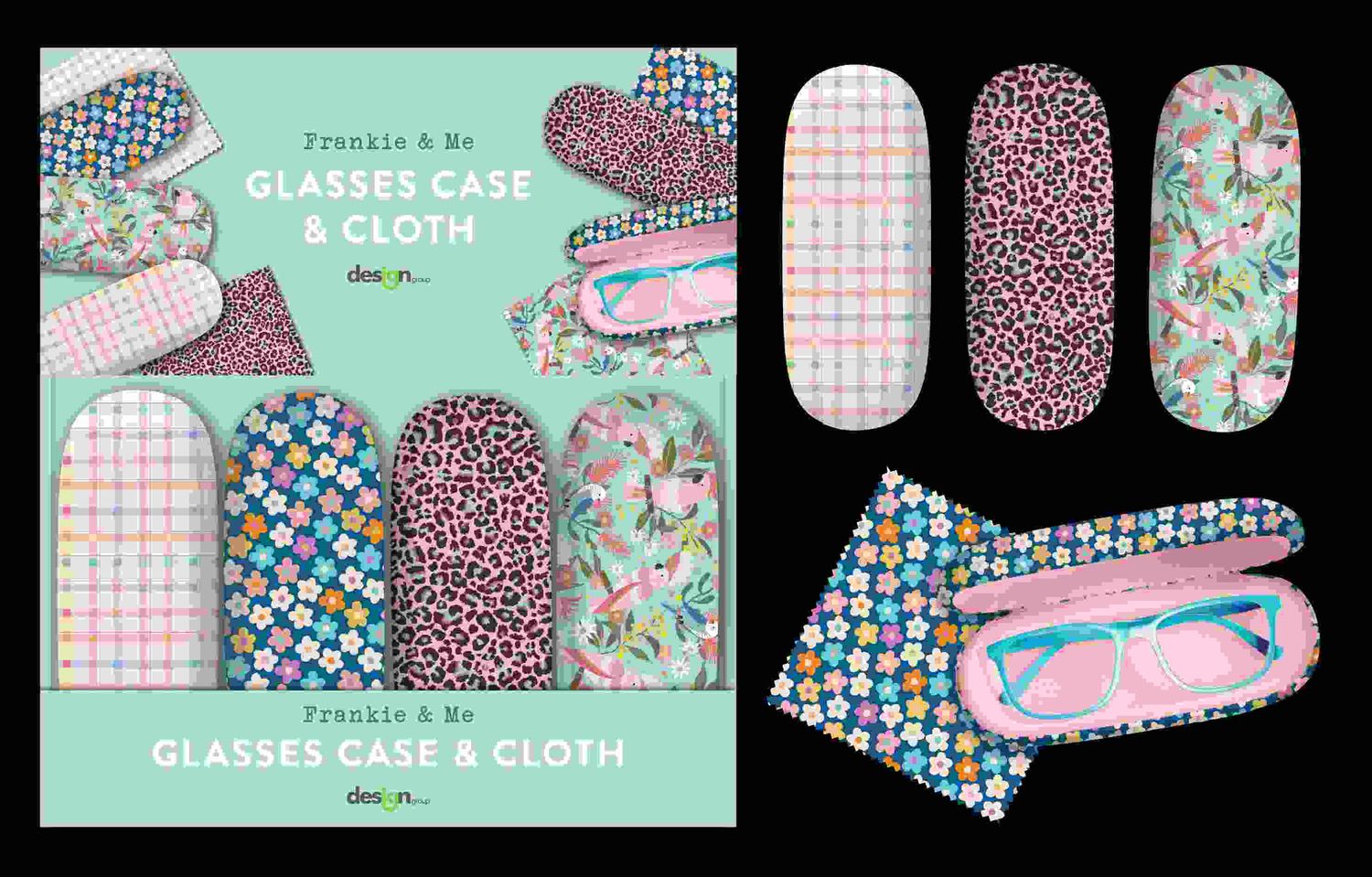 FRANKIE &amp; ME Glasses Case with Cloth