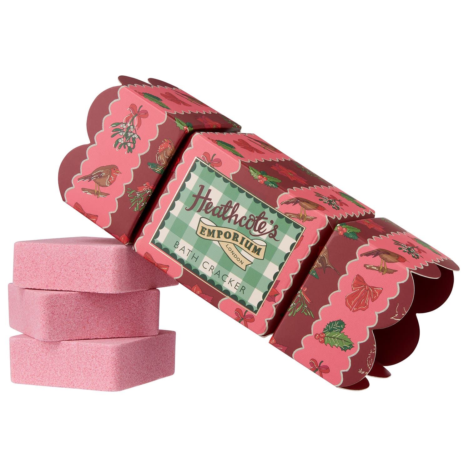 HEATHCOTE &amp; IVORY Heathcote's Emporium Bath Fizzers Cracker Set - 3 x 50g
