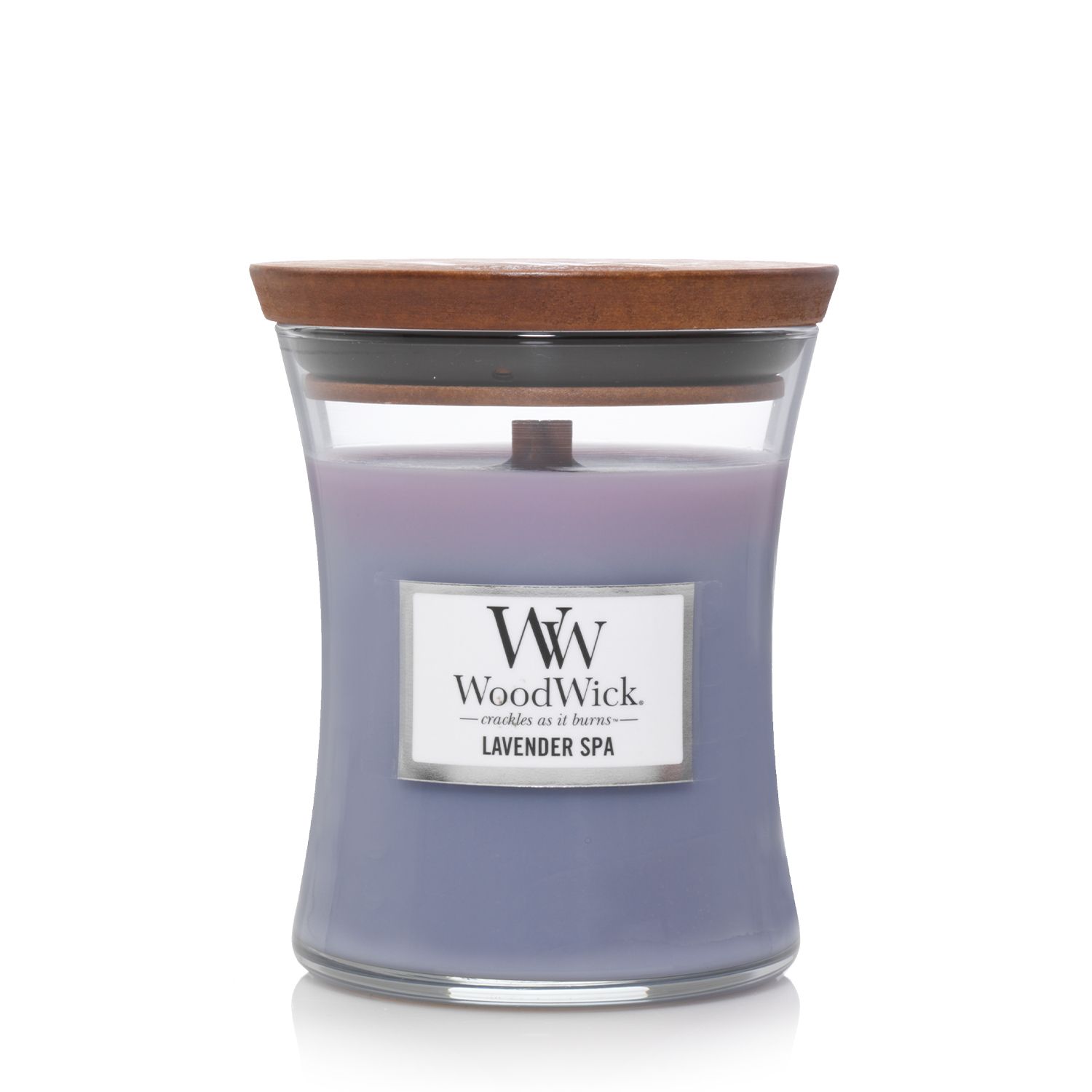 WOODWICK Medium Hourglass Candle - Lavender Spa