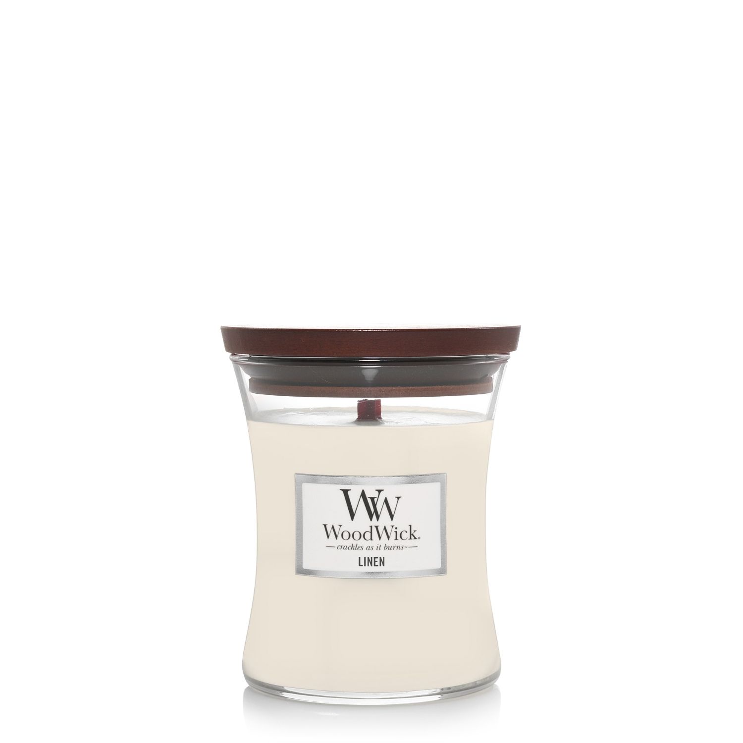 WOODWICK Mini Hourglass Candle - Linen