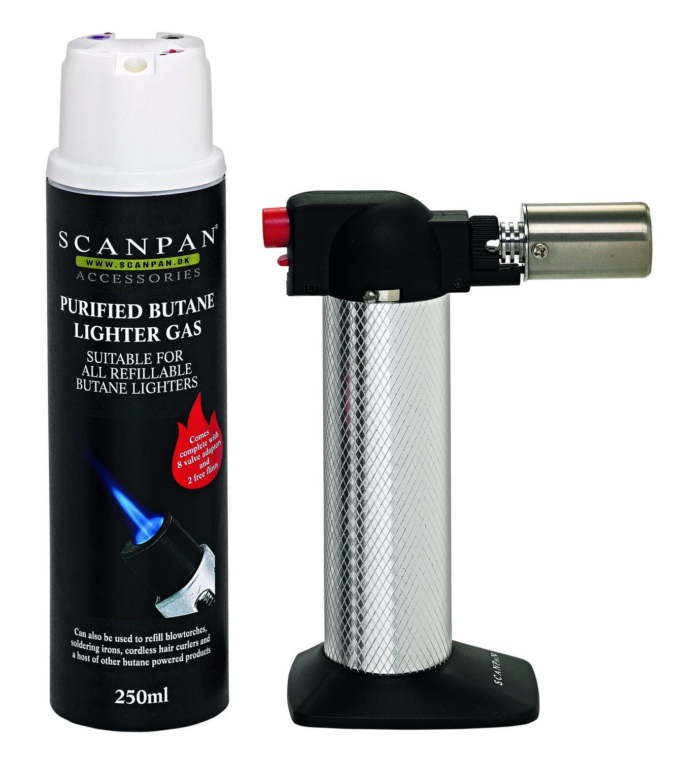 SCANPAN Chef Torch with 250ml Butane Gas