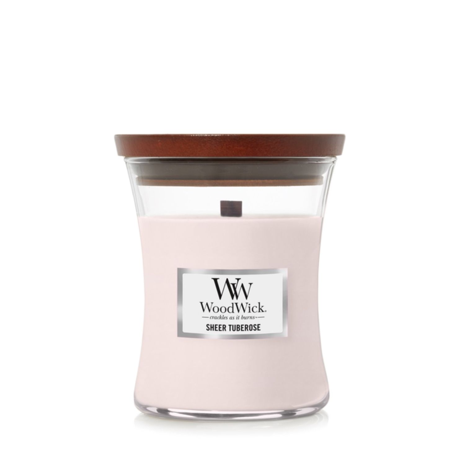 WOODWICK Medium Hourglass Candle - Sheer Tuberose