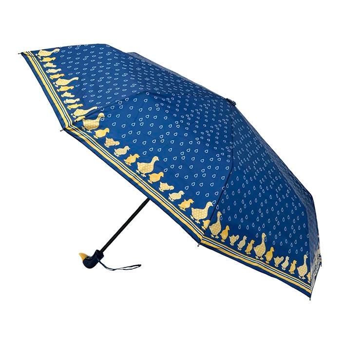 CLIFTON UMBRELLAS Hand Printed Ducks - Navy
