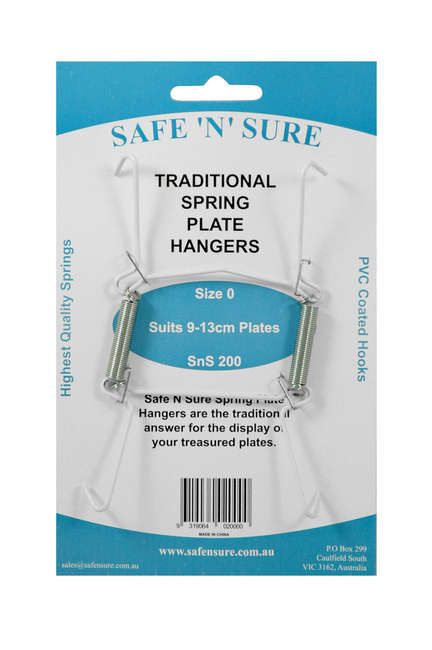 SAFE N SURE Spring Plate Hanger - 36-40 cm