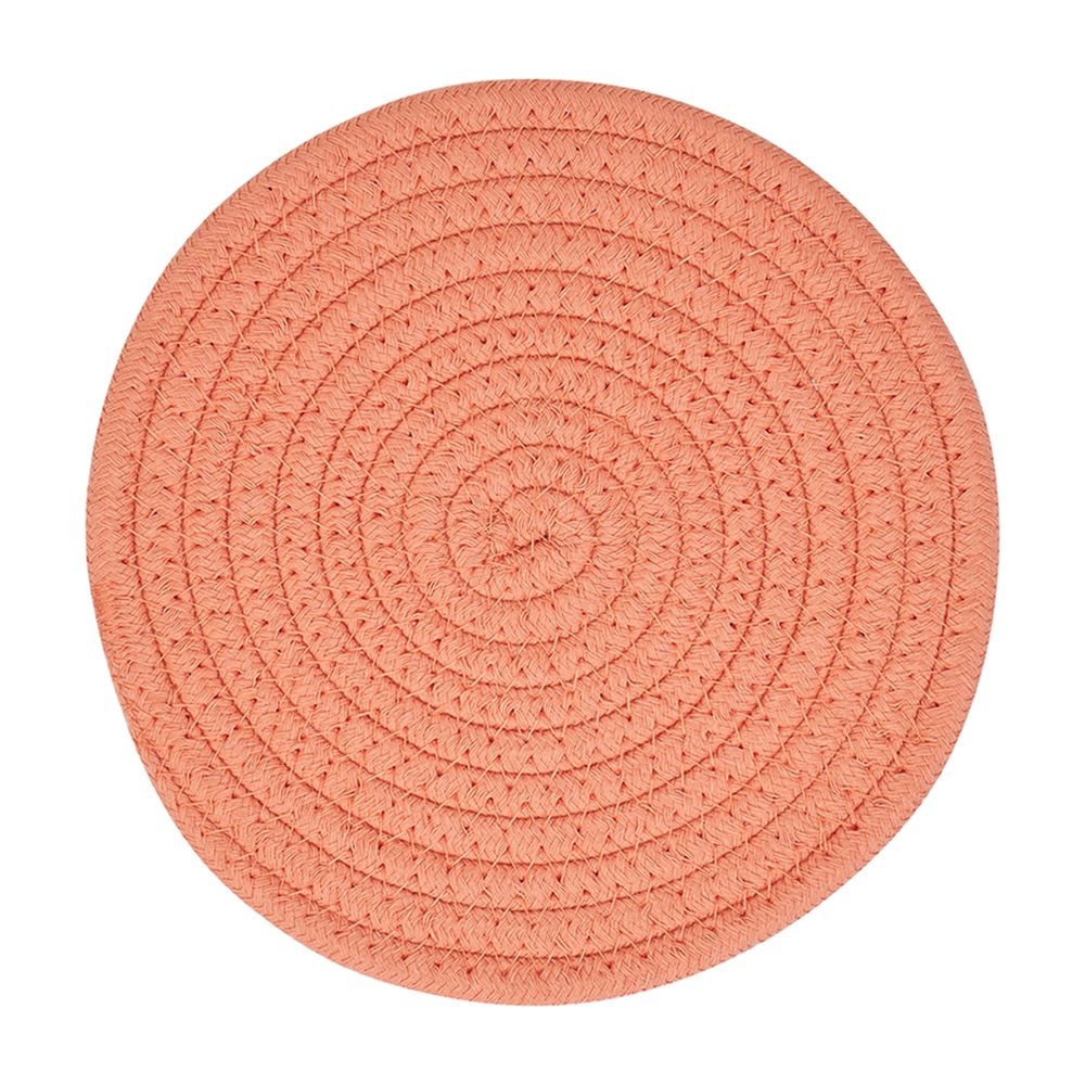 ANNABEL TRENDS Rope Trivet - Coral Small
